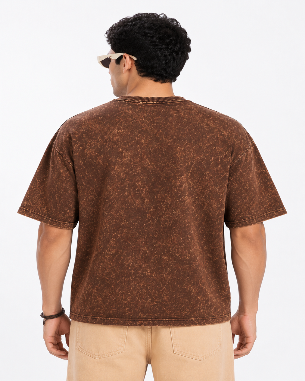 Acidwash Oversized Cotton T-shirt