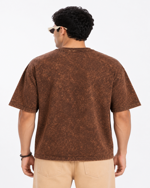 Acidwash Oversized Cotton T-shirt
