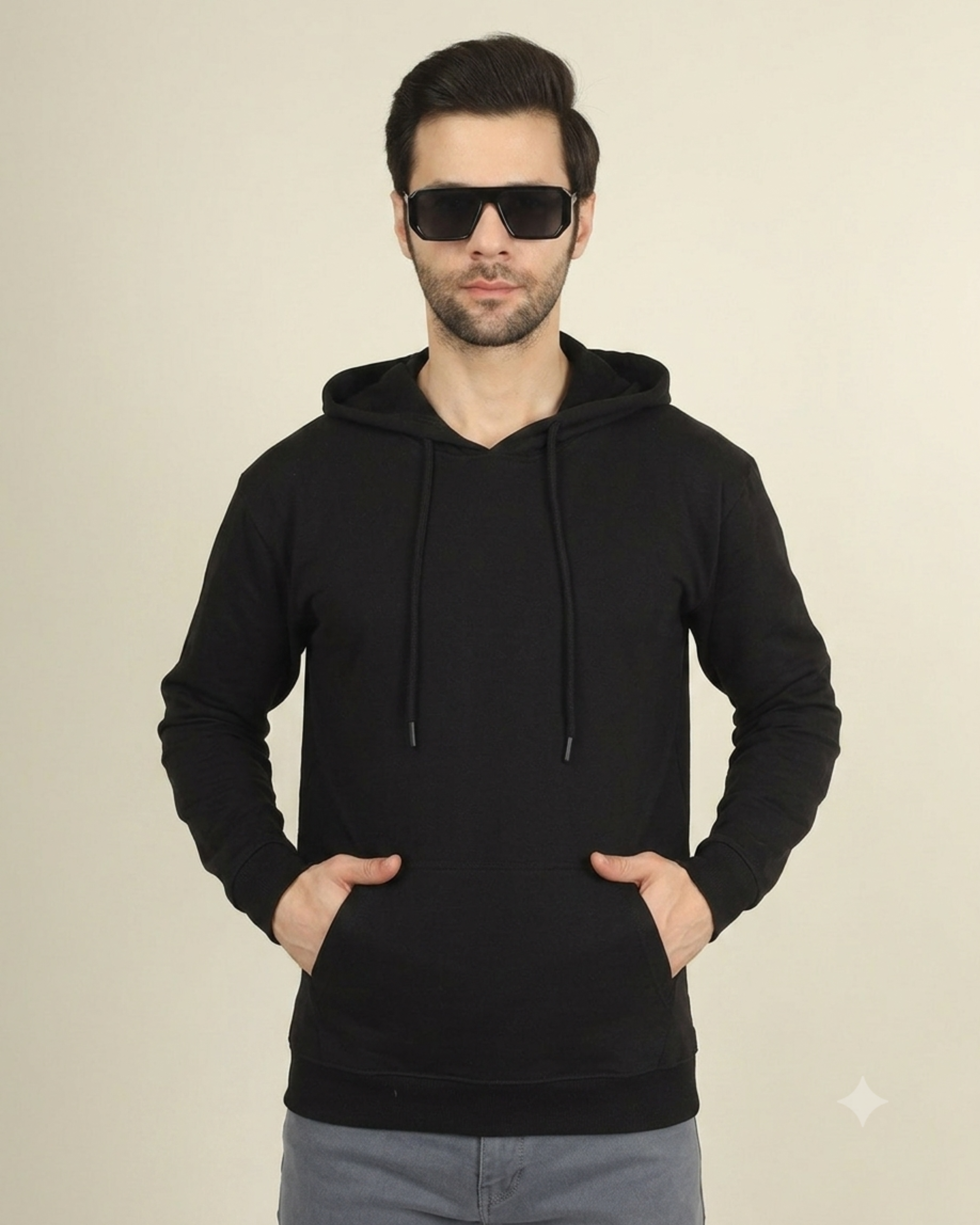 Hoodie Unisex Solid
