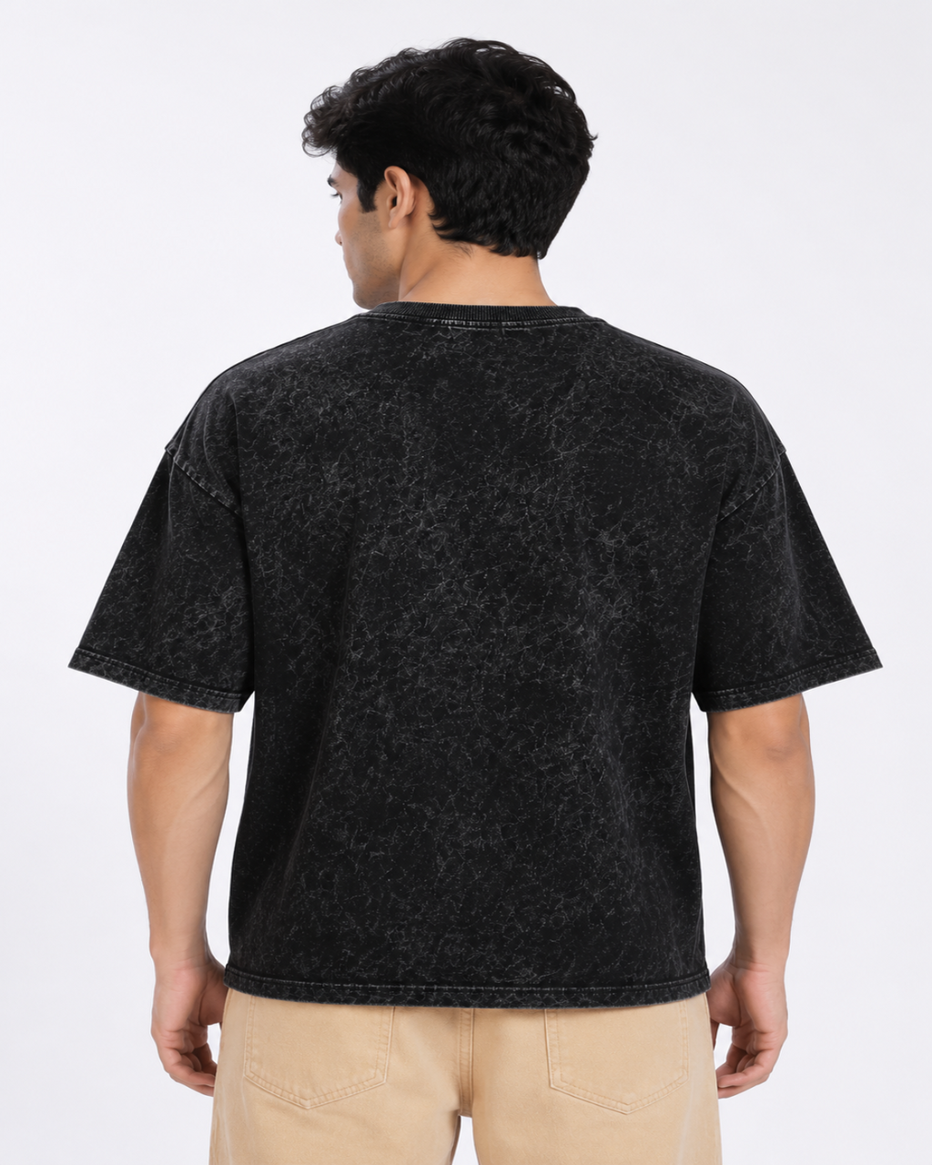Acidwash Oversized Cotton T-shirt