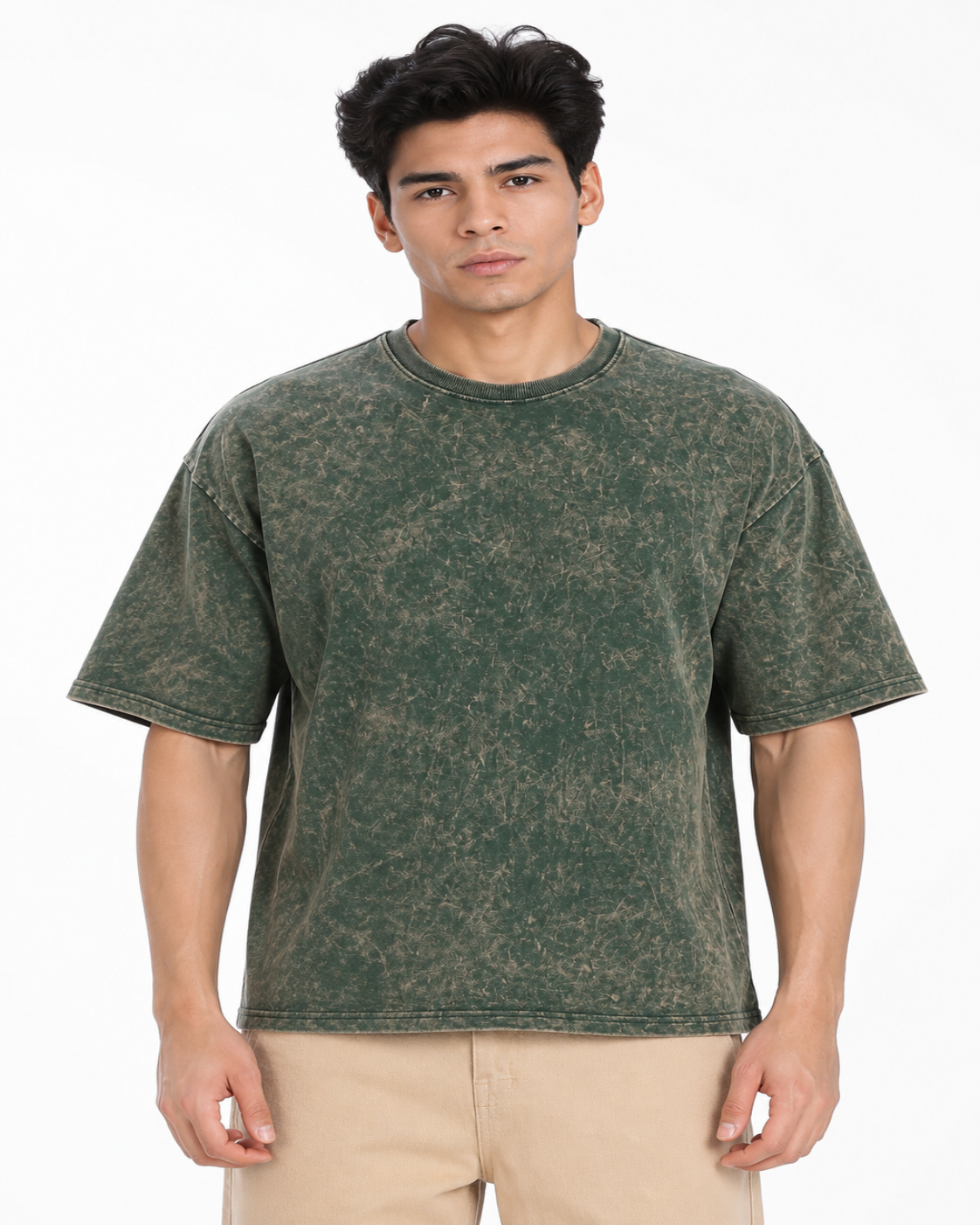 Acidwash Oversized Cotton T-shirt