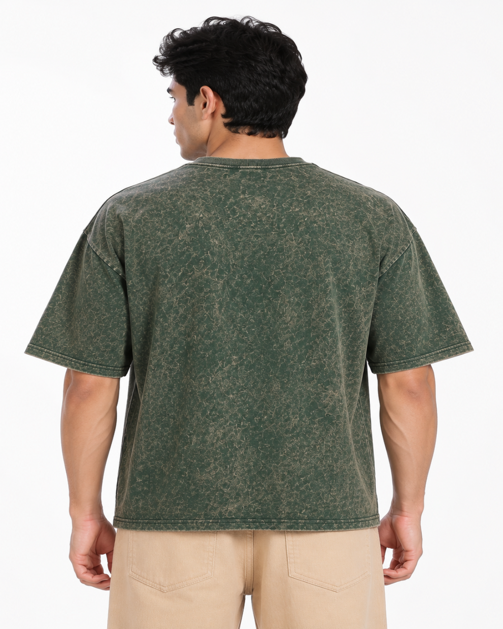 Acidwash Oversized Cotton T-shirt