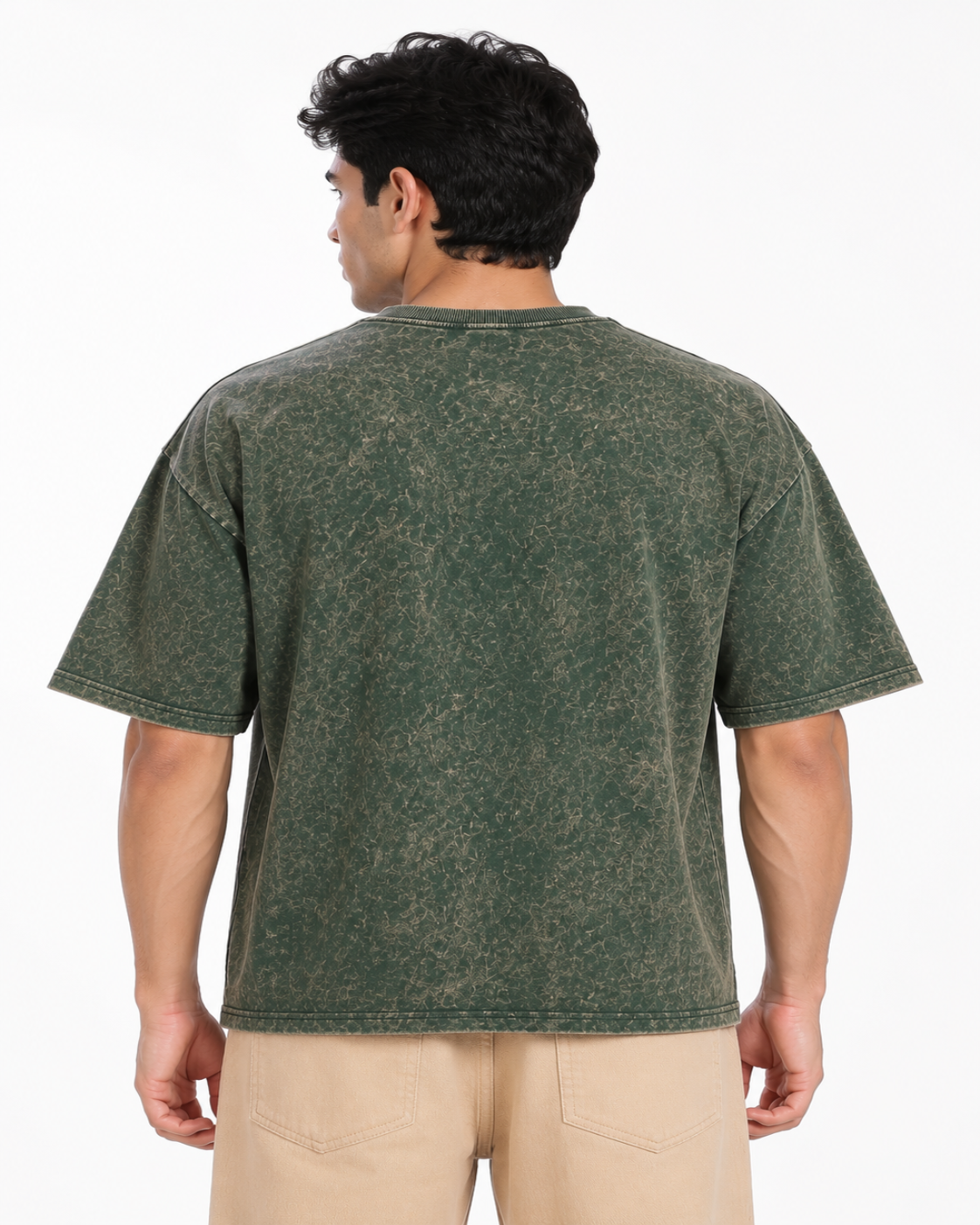 Acidwash Oversized Cotton T-shirt
