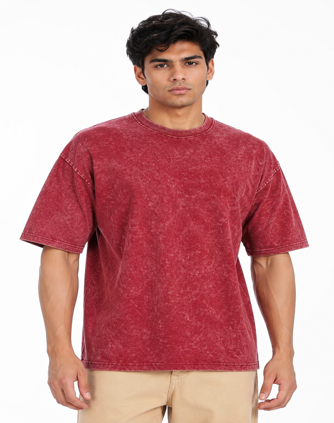 Acidwash Oversized Cotton T-shirt