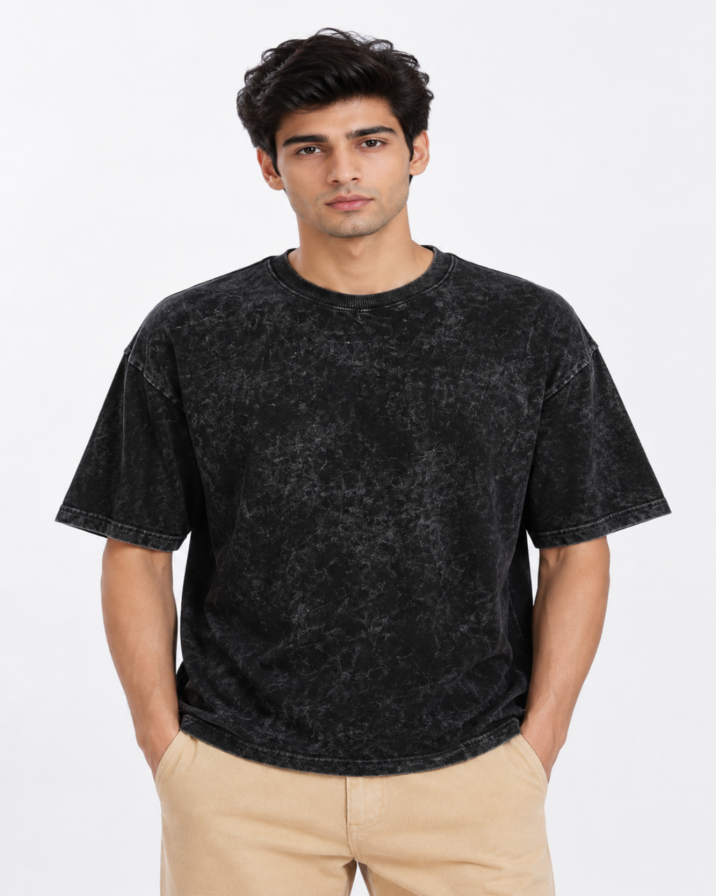 Acidwash Oversized Cotton T-shirt