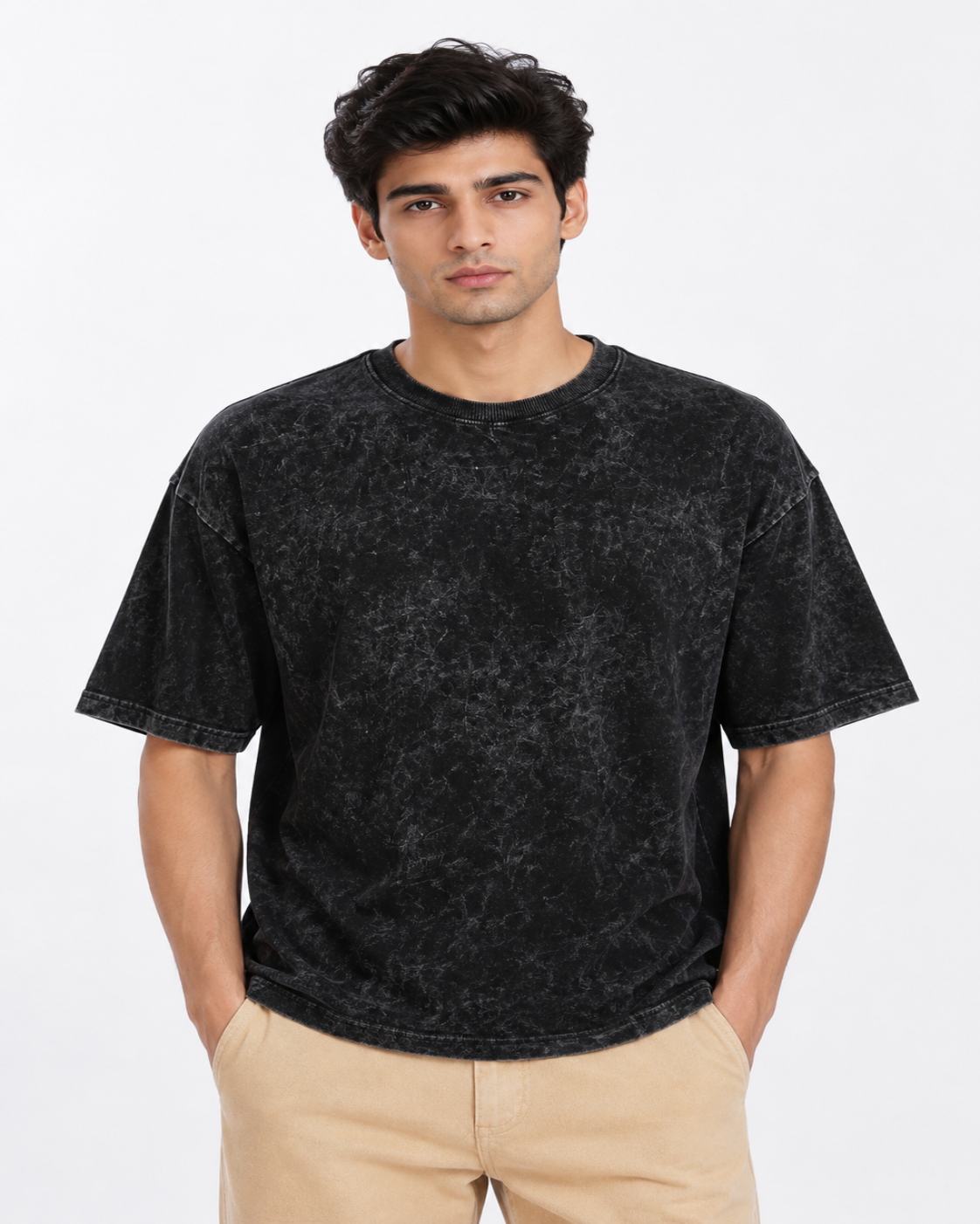 Acidwash Oversized Cotton T-shirt
