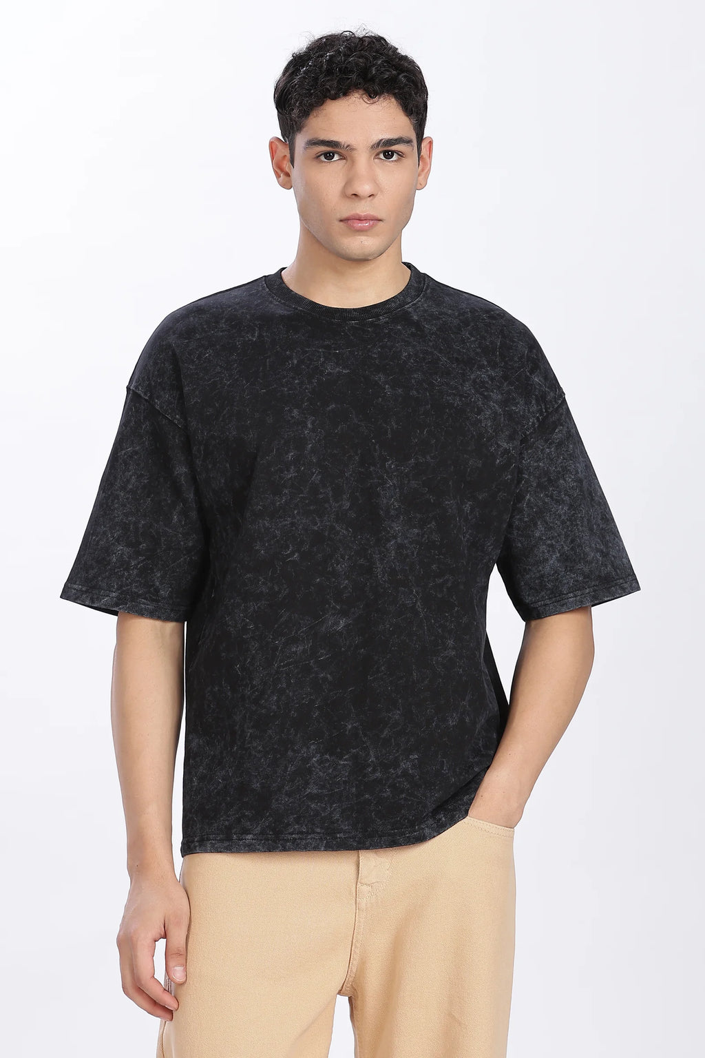 Acidwash Oversized Cotton T-shirt