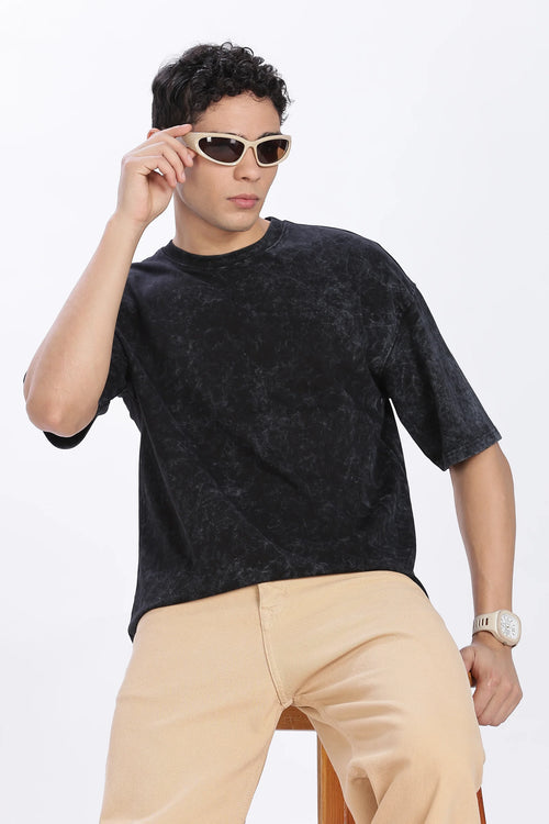 Acidwash Oversized Cotton T-shirt