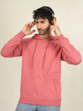 Hoodie Unisex Solid (Pink)