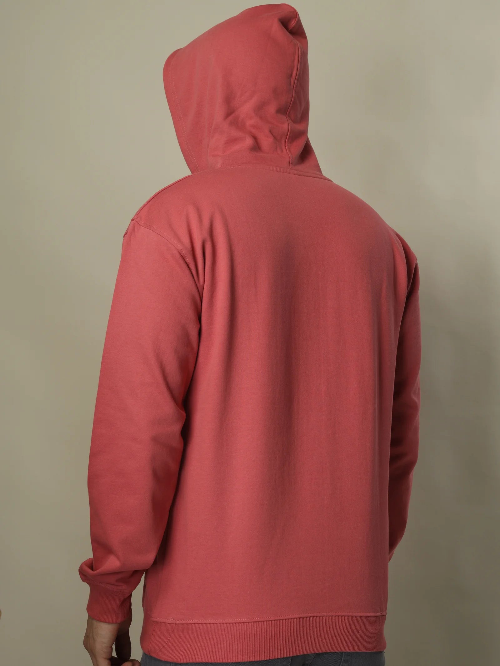 Hoodie Unisex Solid (Pink)