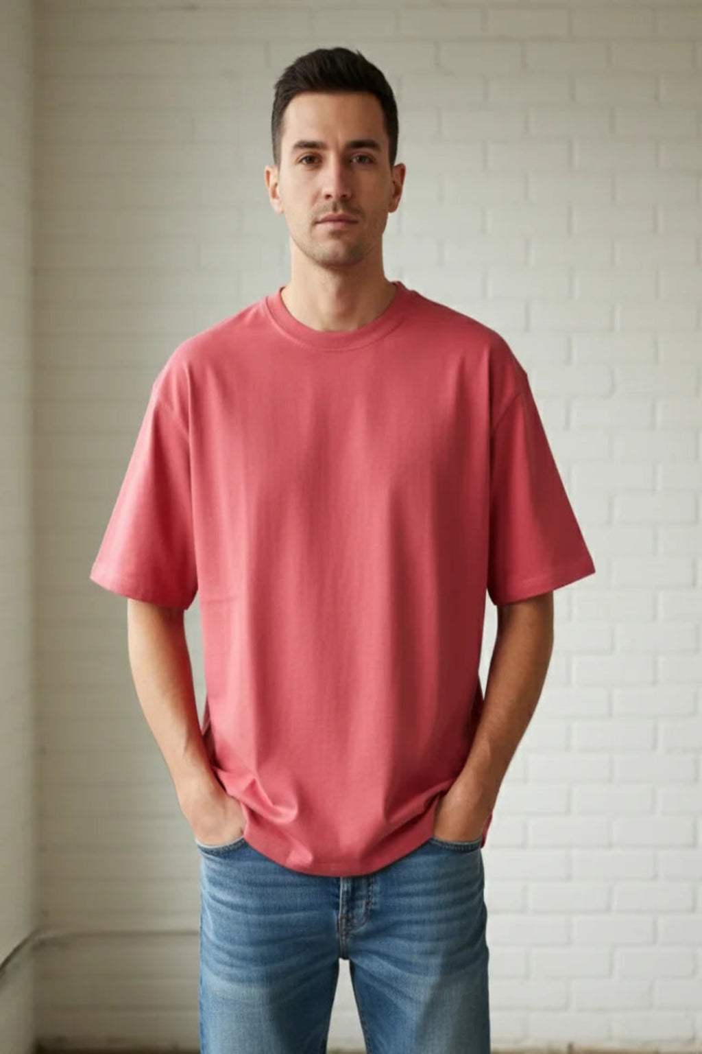 Oversize T-Shirt Unisex (Punch Pink)